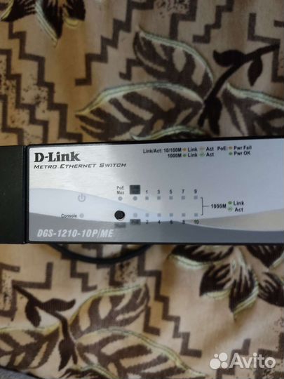 D link Metro Ethernet Switch