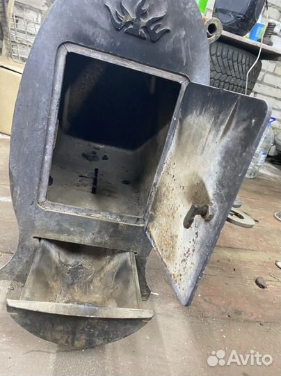 Буржуйка, печка железная на дровах