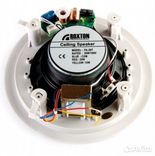 Микшер-усилитель трансляционный, акустические сист