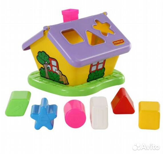 Развивающие игрушки домик