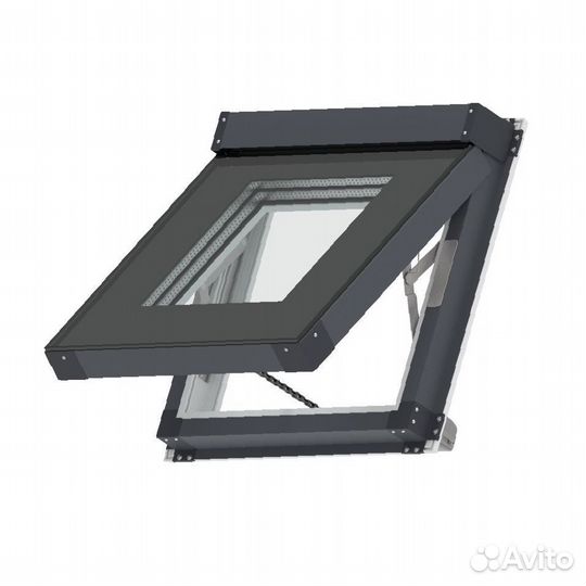 Мансардное окно из профиля Rehau 540x1240 мм (шхв)