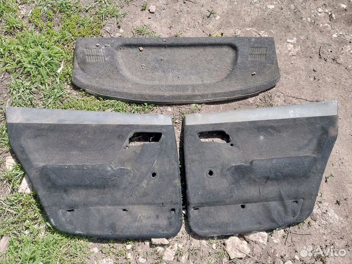 Дверная карта, задняя полка Ваз