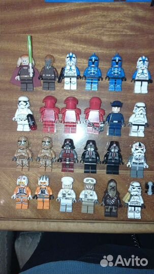 Lego star wars минифигурки