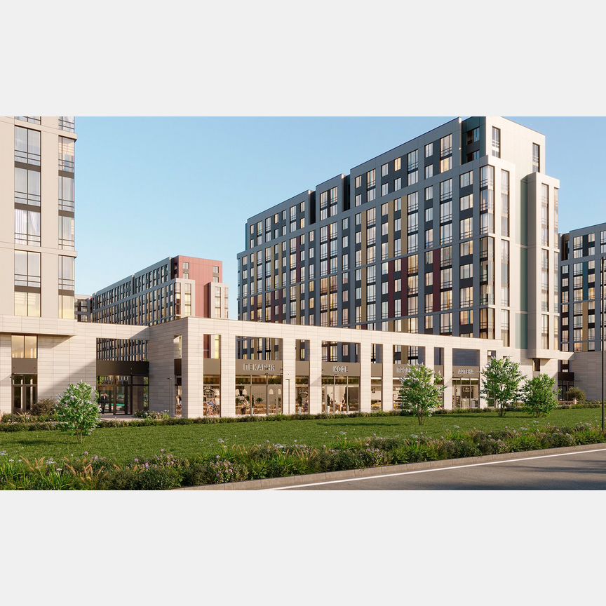 2-к. квартира, 52 м², 7/12 эт.