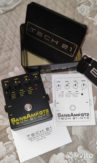 Tech 21 SansAmp GT2