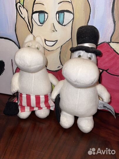 Игрушка муми троль из Финляндии