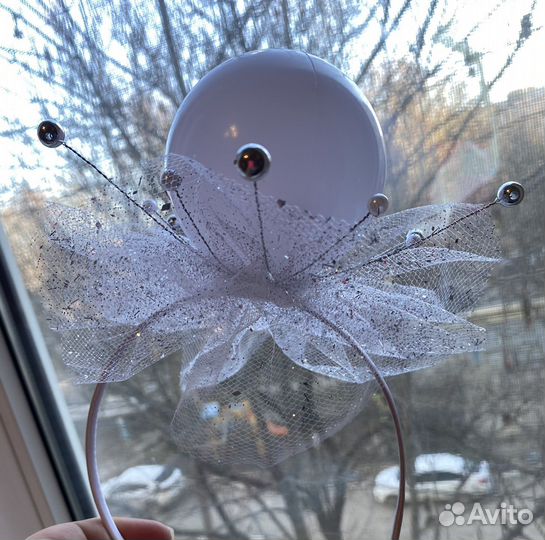 Ободок Жемчужинка, Снежинка диадема