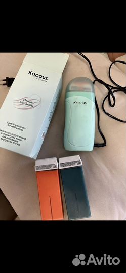 Воскоплав и два полных картриджа