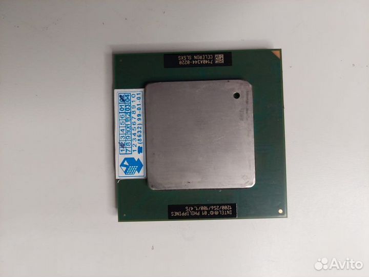 Socket 370 Intel Celeron 1200MHz