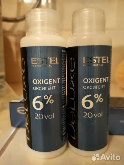 Краска для волос estel и оксигент 6