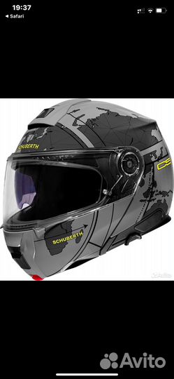 Новый мотошлем Schuberth C5 Globe Grey