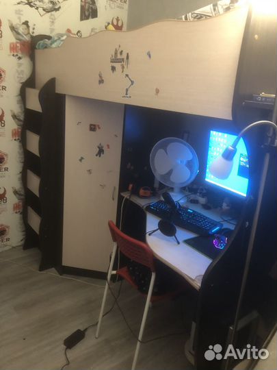 Кровать-чердак