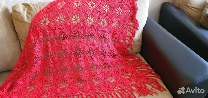 Шаль крючком