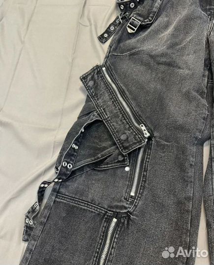 Джинсы no faith studios (oversize)