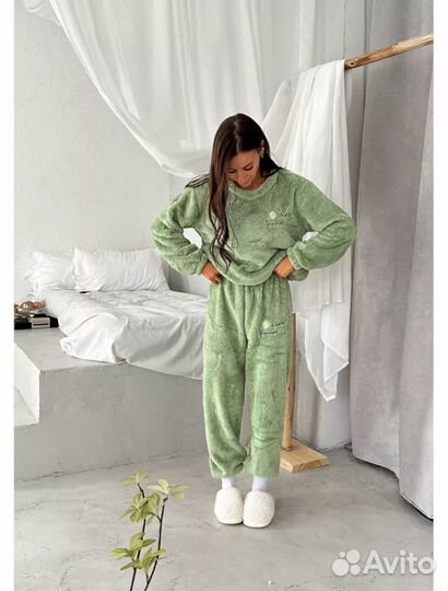 Пижама женская теплая