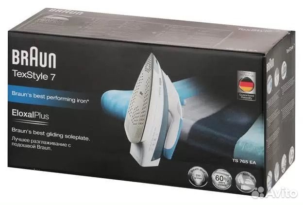 Новый Утюг Braun texstyle 7 сборка венгрия новый