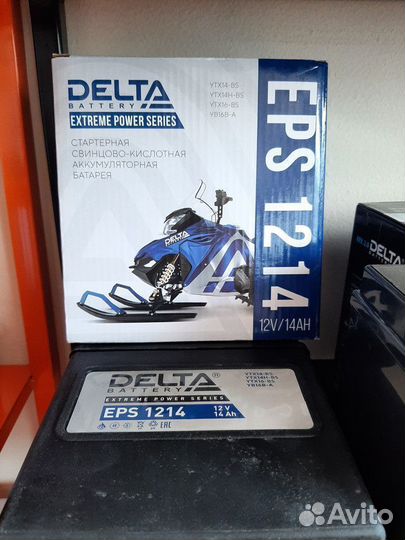 Гидро Аккумулятор Delta EPS 1214 (12 B, 14Ач)