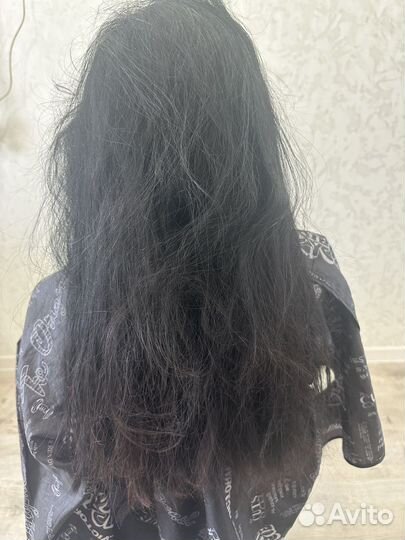 Кератиновое выпрямление