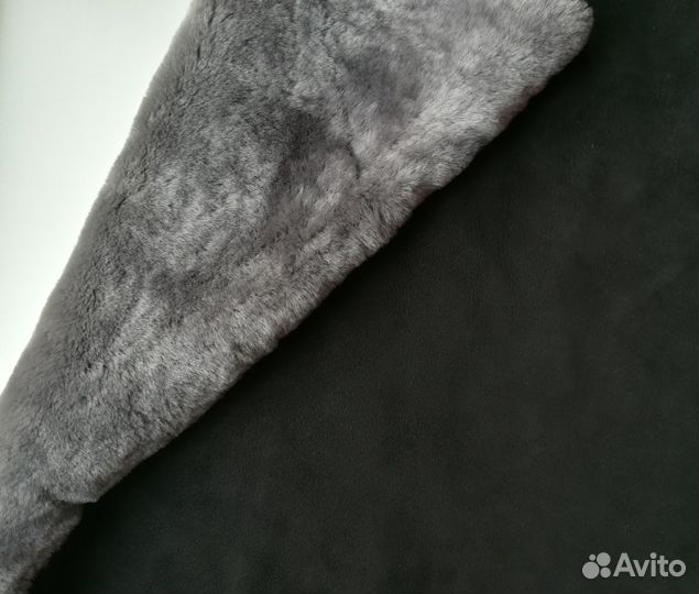 Дубленочный материал, овчина дабл-фейс