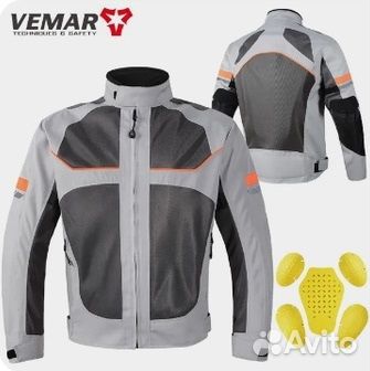 Мотокуртка летняя с защитой