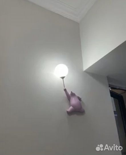 Настенный светильник бра, детский прикроватный