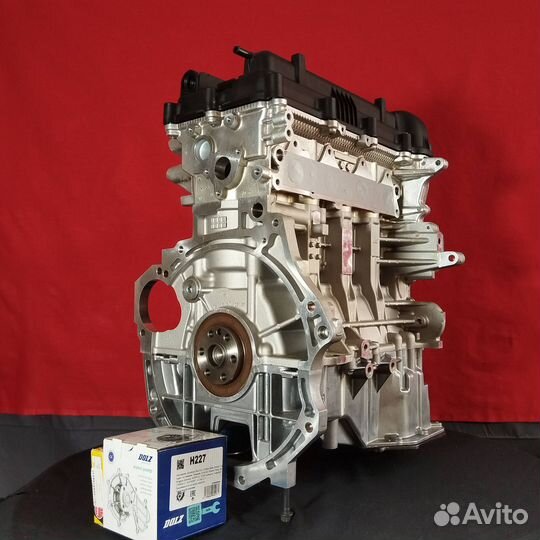 Новый двигатель(мотор) g4fa 1.4 rio, solaris