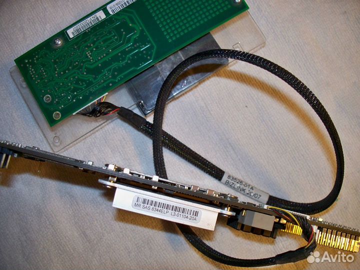 LSI SAS 8344elp + bbu PCI-E