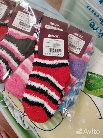 Носки махровые 12 пар в пачке