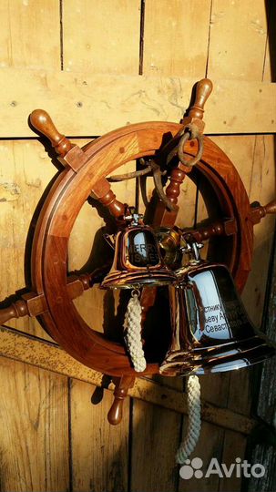 Рында колокол штурвал морской стиль