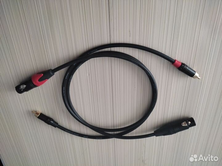 RCA - XLR мама Canare (Япония)