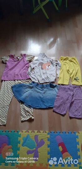 Вещи на девочку рост 110