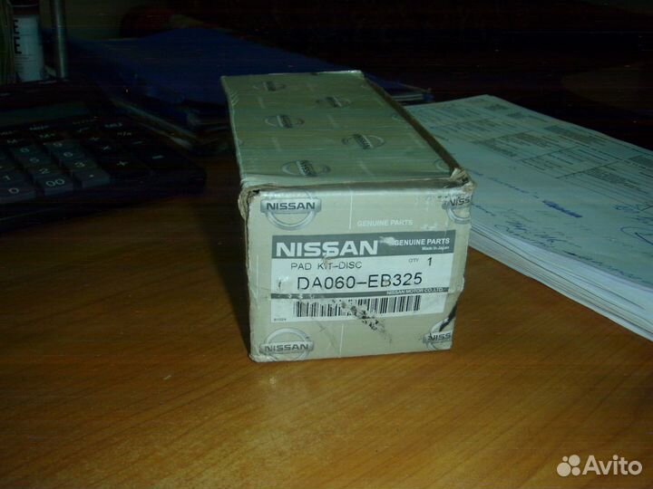 Колодки оригинальные перед. инфинити FX-50, Мурано