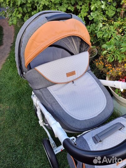 Коляска 2 в 1 adamex Barletta new