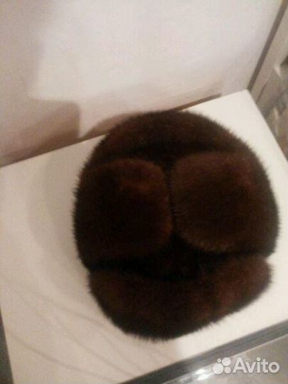 Шапка норковая мужская
