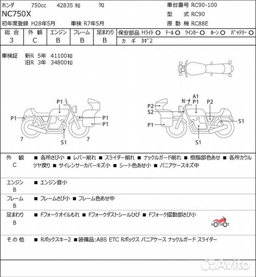 Honda NC 750X 2016г