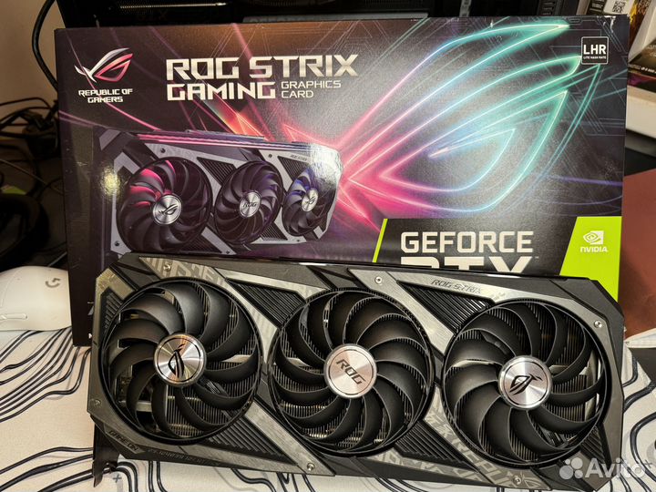 Asus rog strix rtx 3060ti 8gb как новая