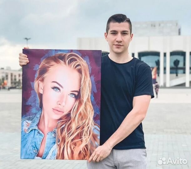 Портрет по фото в подарок