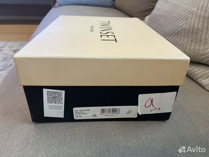 Женские кеды Twinset Milano 39