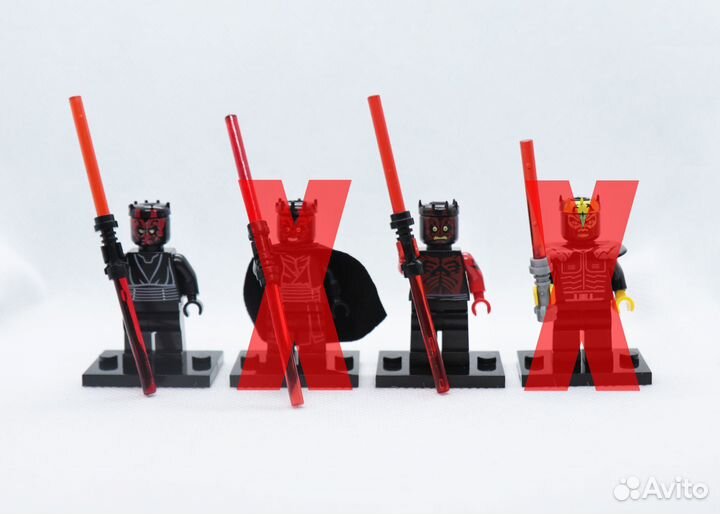 Минифигурки Lego аналоги Звездные войны Star Ситхи