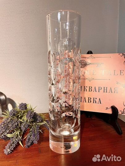 Хрустальная ваза Италия