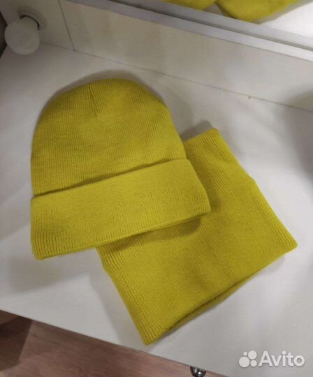 Шапка и снуд женские