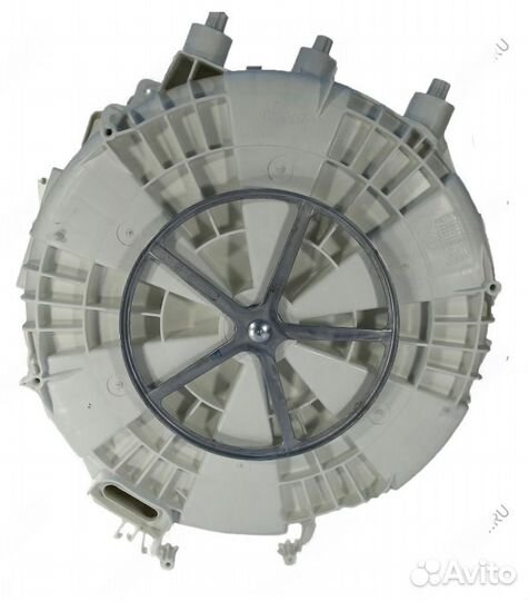 Бак стиральной машины indesit 40л барабан узкий