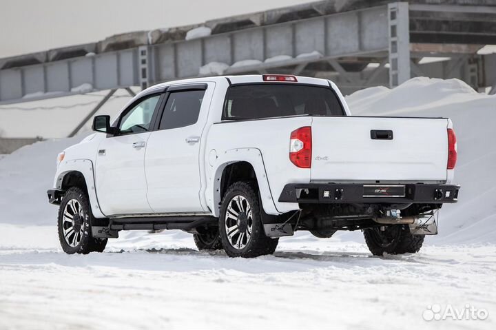 Бампер задний BMS alfa для Toyota Tundra 14-20