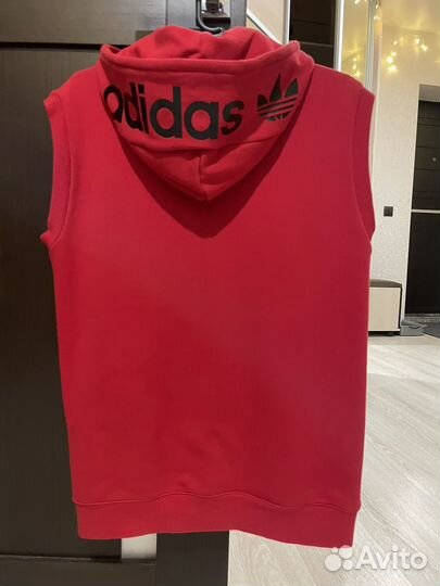 Adidas originals жилетка безрукавка худи