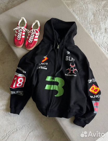 Зип худи balenciaga