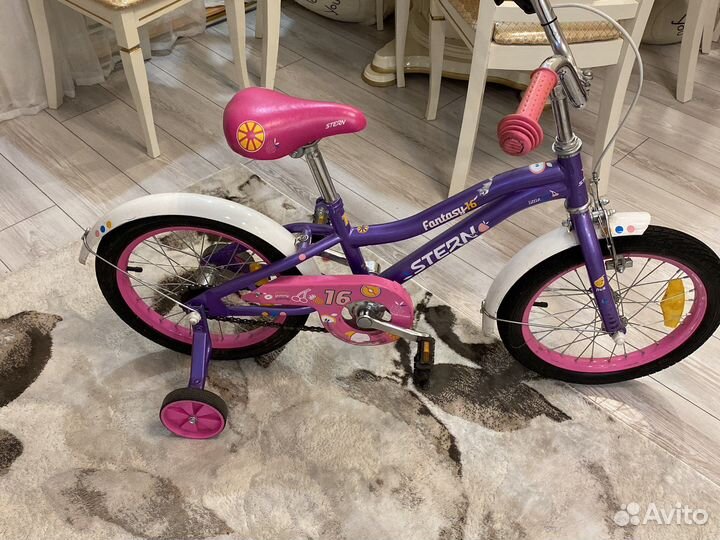 Велосипед для девочки от 4 до 8 лет