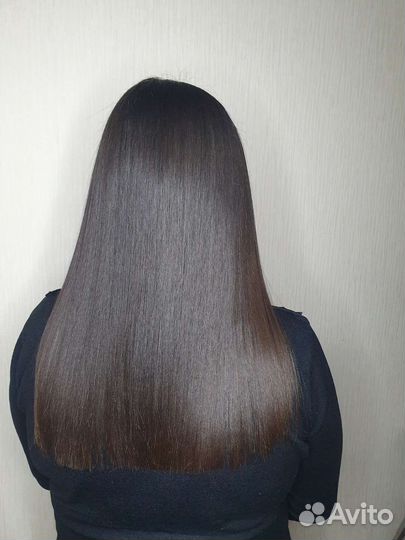 Кератиновое выпрямление/ ботокс волос/ нанопласти