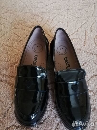 Лоферы д/д школьные