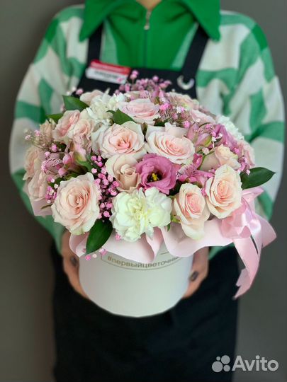 Коробочки с цветами