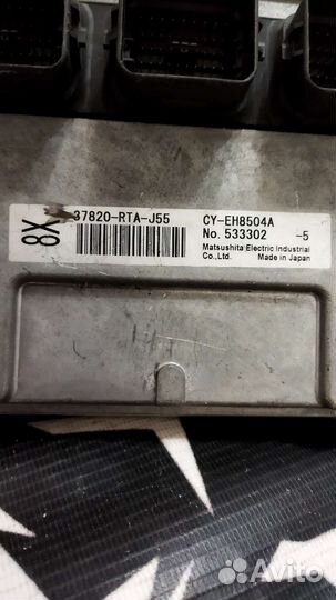 Блок управления двигателем Honda 37820rtaj55